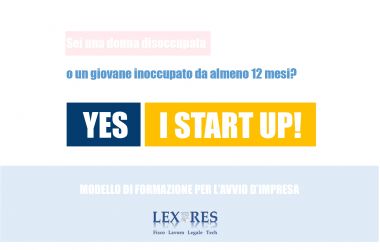 YES I START UP! Programma di formazione impresa